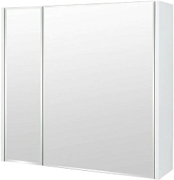 Sanflor Зеркальный шкаф Экко 80 белый глянцевый – фотография-2